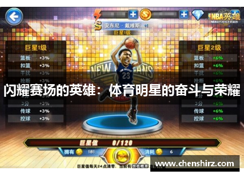 闪耀赛场的英雄：体育明星的奋斗与荣耀